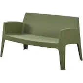Leitmotiv Lounge Sofa Recreo - Khaki green - H73CM