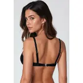Vivisence 3209 bikinirintaliivit naisten uimapuvut bikinitoppi kuvioton alushousut eu, musta, 85e, 85E