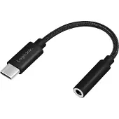 Ginza.se USB-C 3,5 mm:n äänisovitin DAC 13 cm:n nylonkaapelilla