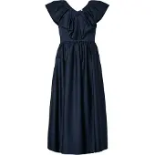 Y.A.S Yassalsy Ss Long Dress - Navy - 40