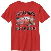 Autot - Lightning McQueen - Lasten T-paita