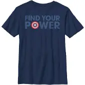 Captain America - Shield Power - Lasten T-paita