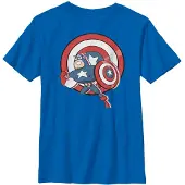 Captain America - Cap Retro America - Lasten T-paita