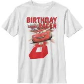 Autot - Cars Birthday - Lasten T-paita