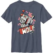 Minecraft - Wolf Hero - Lasten T-paita