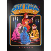 Steven Rhodes - Cult Music Sing-Along - Metallikyltti