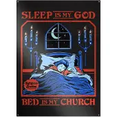 Steven Rhodes - Sleep Is My God - Metallikyltti