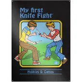 Steven Rhodes - My First Knife Fight - Metallikyltti