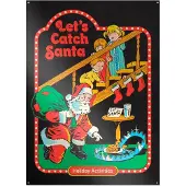 Steven Rhodes - Let's Catch Santa - Metallikyltti