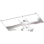 Ratioparts Varaterä 22-758; 47 cm