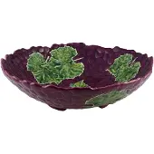 Bordallo Pinheiro - Grapes Salattikulho 3 L Liila
