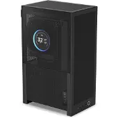 NZXT H2 Flow (2026) -mini-ITX-kotelo ikkunalla, musta