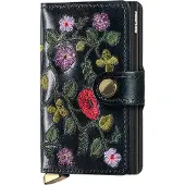 Secrid Miniwallet Stitch Floral Nahkainen Lompakko