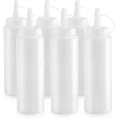 Hobby Hall Uudelleenkäytettävät kastikepullot, 240 ml, 6 kpl.
