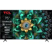 TCL 75" Q6C – 4K QD Mini-LED Google TV