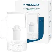 Wessper Jug suodatinkannu (WES202-WH)