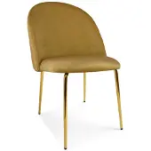 Leobert Ruokapöydän tuoli Inca, keltainen