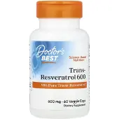 Doctors Best Trans-Resveratroli 600, 600 mg - 60 kapselia