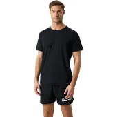 Björn Borg Men's Borg Feather T-Shirt Black Beauty Lyhythihainen treenipaita XL