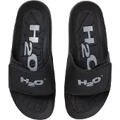 H2O Suihkusandaalit Velcro - Musta, koko 39
