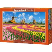Castorland Dutch Windmills Among Tulips 1000p palapeli