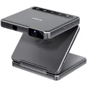 Aurae ZIP Tri-Fold Portable Mini Projektori - Tumma Harmaa