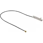 DeLOCK 86151, 3 dBi, 2.4 - 2.5 GHz, 50 Ω, Musta, 0,2 m, I-PEX interface