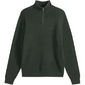 Levi's Hm Quarter Zip Sweater Duffel - Khaki green - L