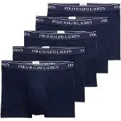 Ralph Lauren Bci Cotton/Elastane-5Pk-Trn - Navy - XL