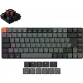 Keychron K3v3 Low Profile QMK Langaton Näppäimistö [Gateron Brown] - Vaaleanhar