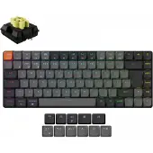 Keychron K3v3 Low Profile QMK Langaton Näppäimistö [Gateron Banana] - Vaaleanha