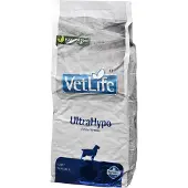 Farmina Vet Life UltraHypo, Koiran kuivaruoka, Adult, Iho ja turkki, 12 kg