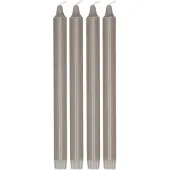 Scandi Essentials Ambiance kruununkynttilä 4-pakkaus 27 cm Taupe