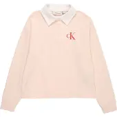 Calvin Klein Jeans Paita 'MINI ME' roosa / punainen / valkoinen