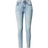 Calvin Klein Jeans Farkut 'Faded Mid Rise Skinny' vaaleansininen