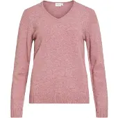 Vila Ril Knit V-aukkoinen Neulepaita