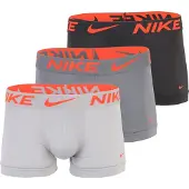 Nike Underwear Bokserishortsit harmaa / tummanharmaa / oranssi / musta