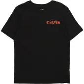 Calvin Klein Jeans Paita 'Logo Graphic' punainen / musta