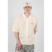Prohibited Silent Bay Lace Shirt - Cream - XXL x 76
