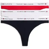 Tommy Hilfiger Uw0uw06445 Tanga 3 Yksiköt