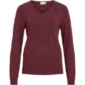 Vila Ril Knit V-aukkoinen Neulepaita