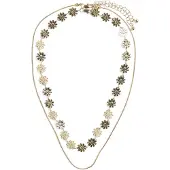 Pieces Pcgessa Necklace 2-Pack - Gold - ONE SIZE