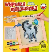 Hobby Hall 3d-reliefmaalaus "arabian hevonen" - luova sarja lapsille