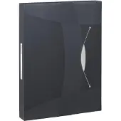 Esselte Vivida Ltk-kansio PP A4 40 mm, A4, Polypropeeni (PP), musta, 380 arkkia, 160 g