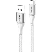 Alogic ULCA21.5-SLV USB-A – USB-C -kaapeli, 1,5 m, hopea