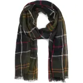 Barbour Welton Scarf - Green - ONE SIZE