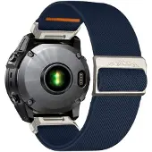 INF Garmin Descent MK3i -kellolle sopiva nailoninen joustava kellonranneke Blue 22mm
