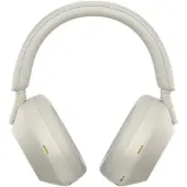 Sony WH-1000XM5 Melua vaimentavat langattomat kuulokkeet - hopea