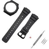 INF TPU-kellonranneke Casio GA-2100/2110:lle - musta
