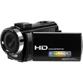 INF Videokamera 1080P / 24MP / 16x zoom ja käännettävä LCD-näyttö